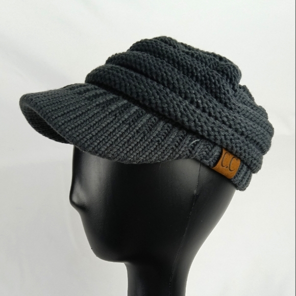 C.C Womens Knitted Cap. - Picture 6 of 11
